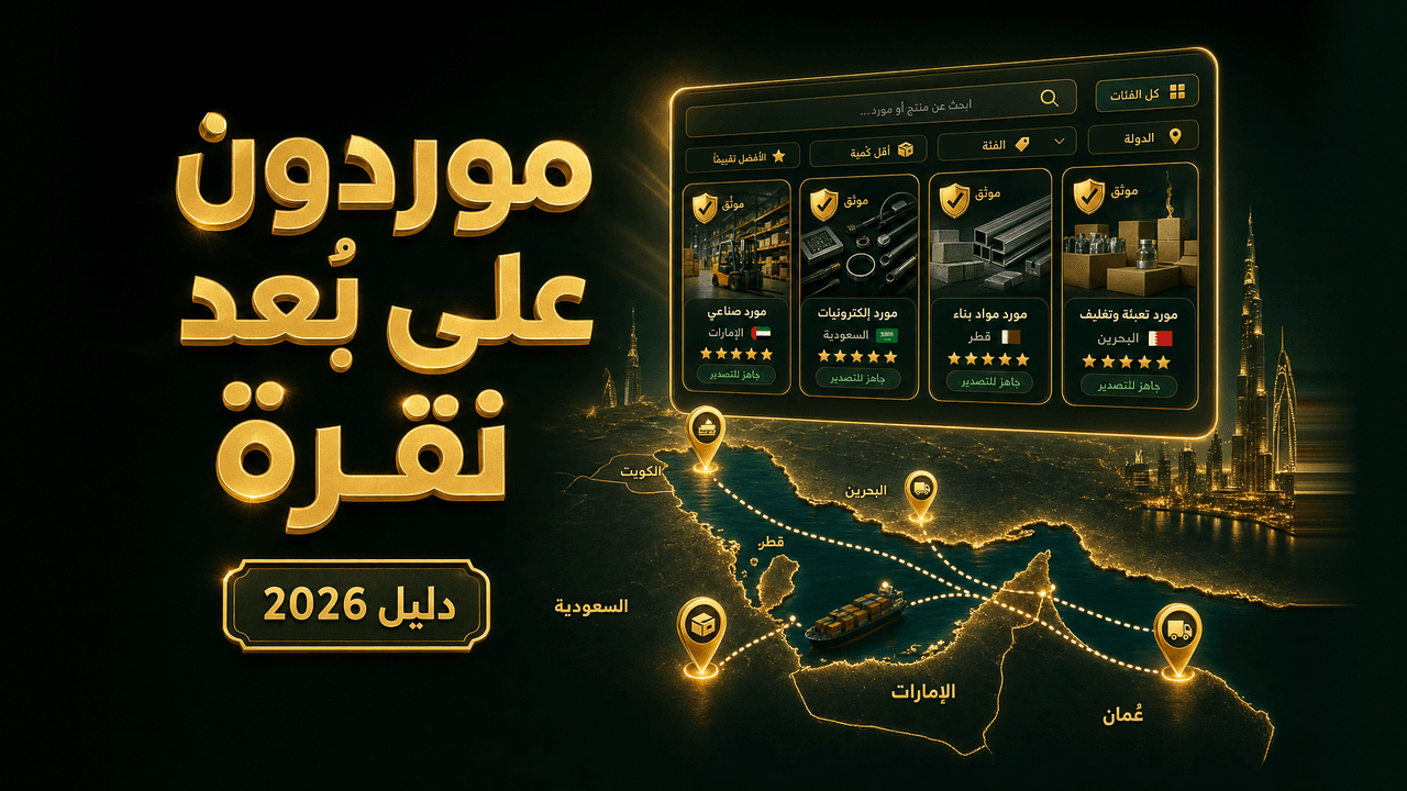 أفضل منصّات الموردين للسوق الخليجي (دليل 2026)