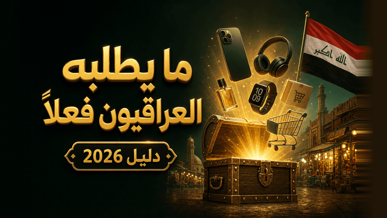 أفضل المنتجات الرابحة في السوق العراقي: كيف تجدها؟ (2026)