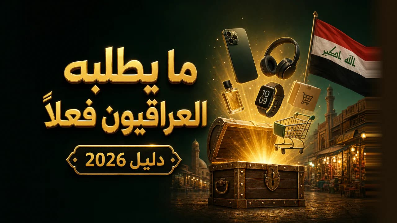 أفضل المنتجات الرابحة في السوق العراقي: كيف تجدها؟ (2026)