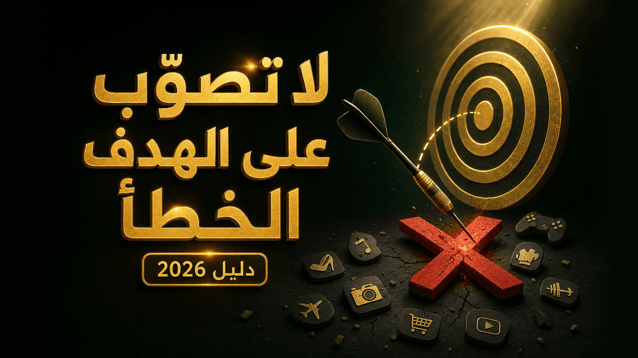 أخطاء اختيار النيش الشائعة (وكيف تتجنّبها 2026)