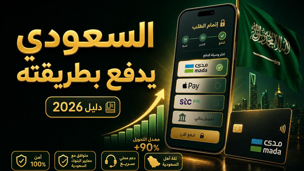 أفضل بوابات الدفع لمتجر سعودي (معايير الاختيار 2026)