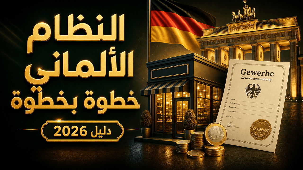 كيف أبدأ بزنس أونلاين في ألمانيا كمقيم عربي؟ 2026