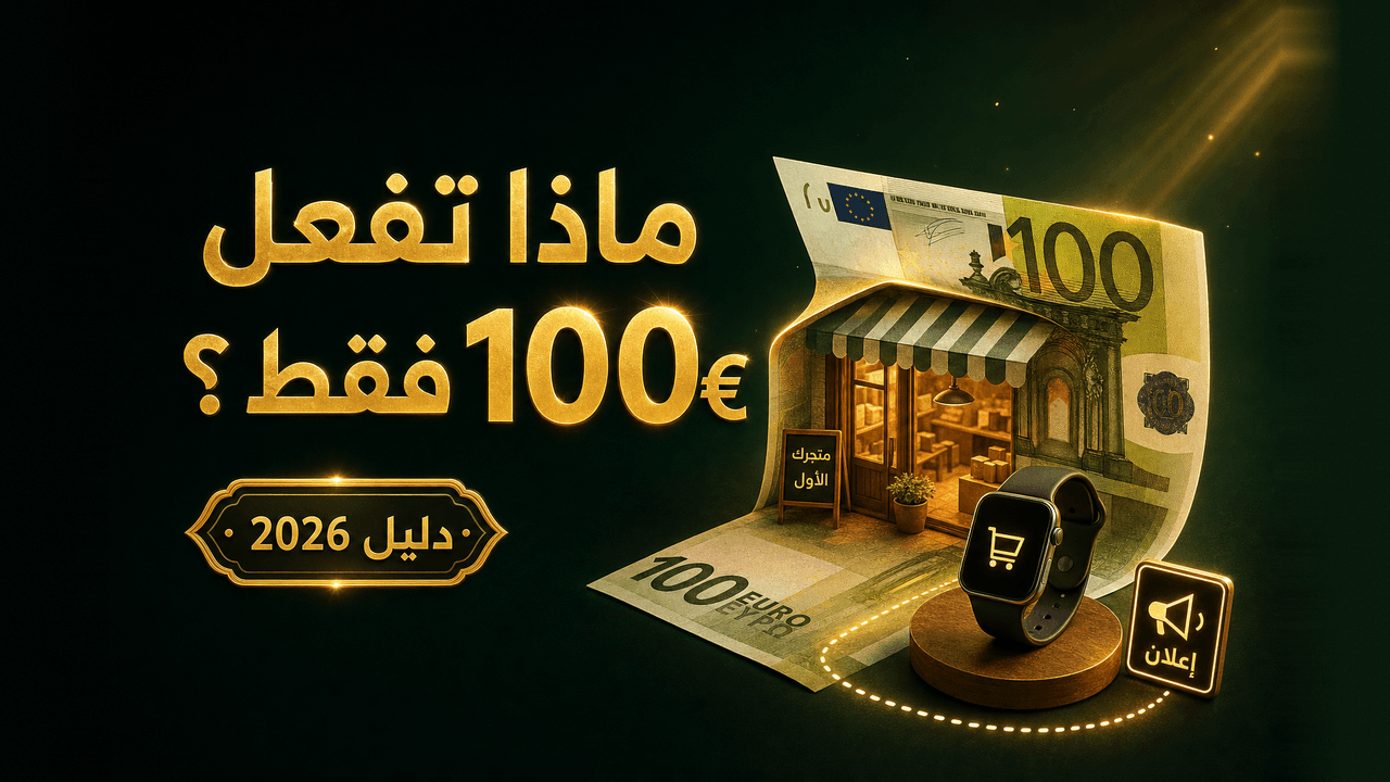 هل يمكن البدء بـ 100 يورو فقط؟ وماذا أحقق بها؟ 2026