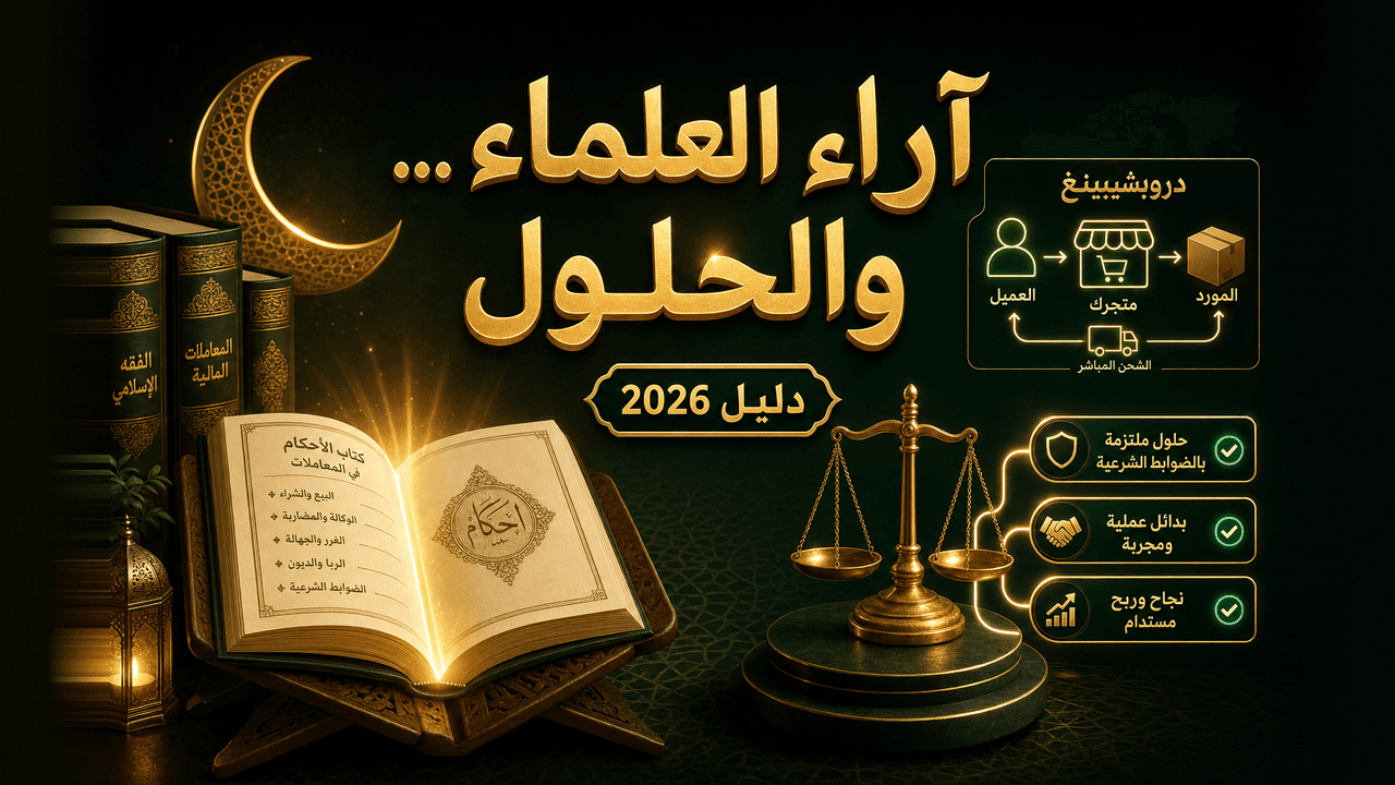 حكم بيع ما لا تملك في الدروبشيبينغ: آراء العلماء والحلول 2026