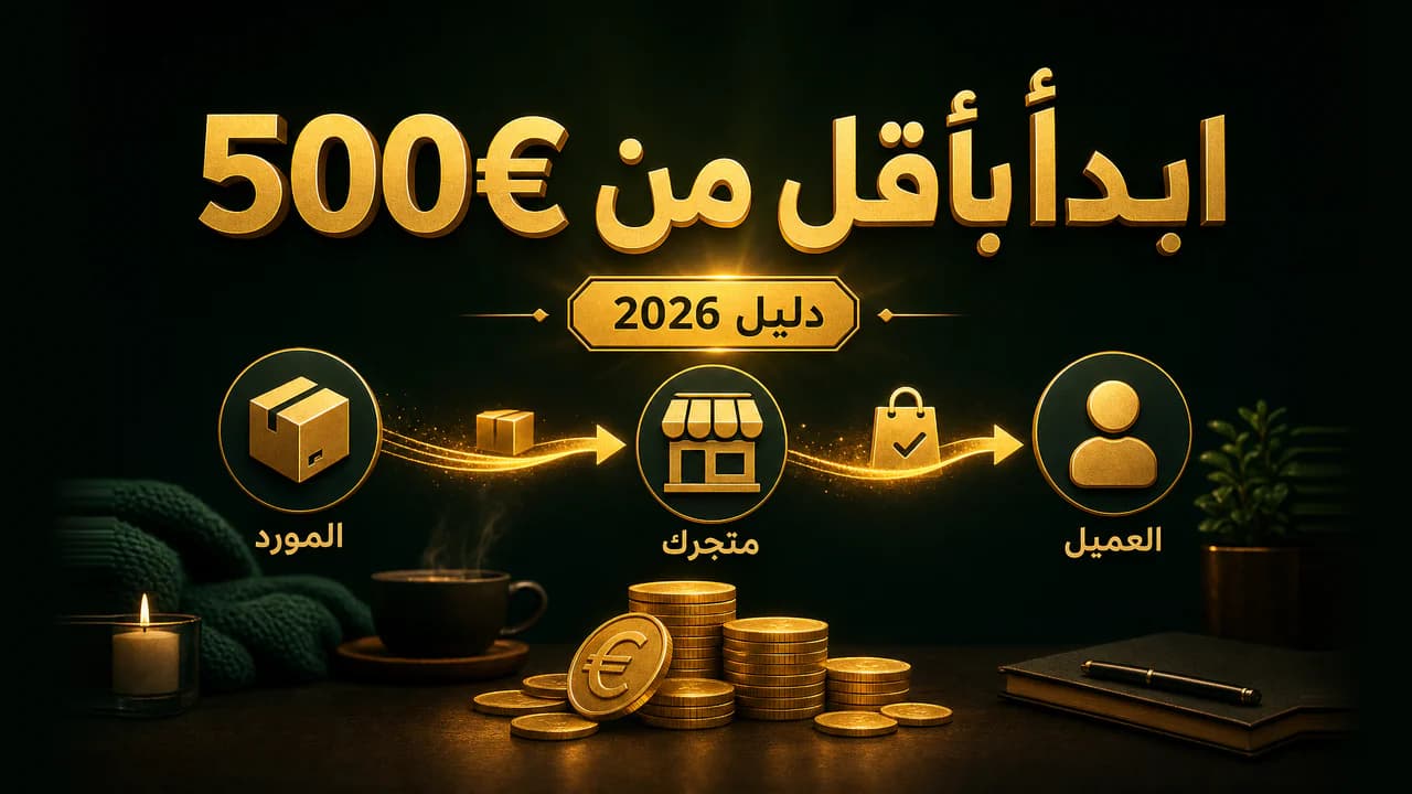 كم رأس مال أبدأ به متجر دروبشيبينغ صغير؟ (2026)