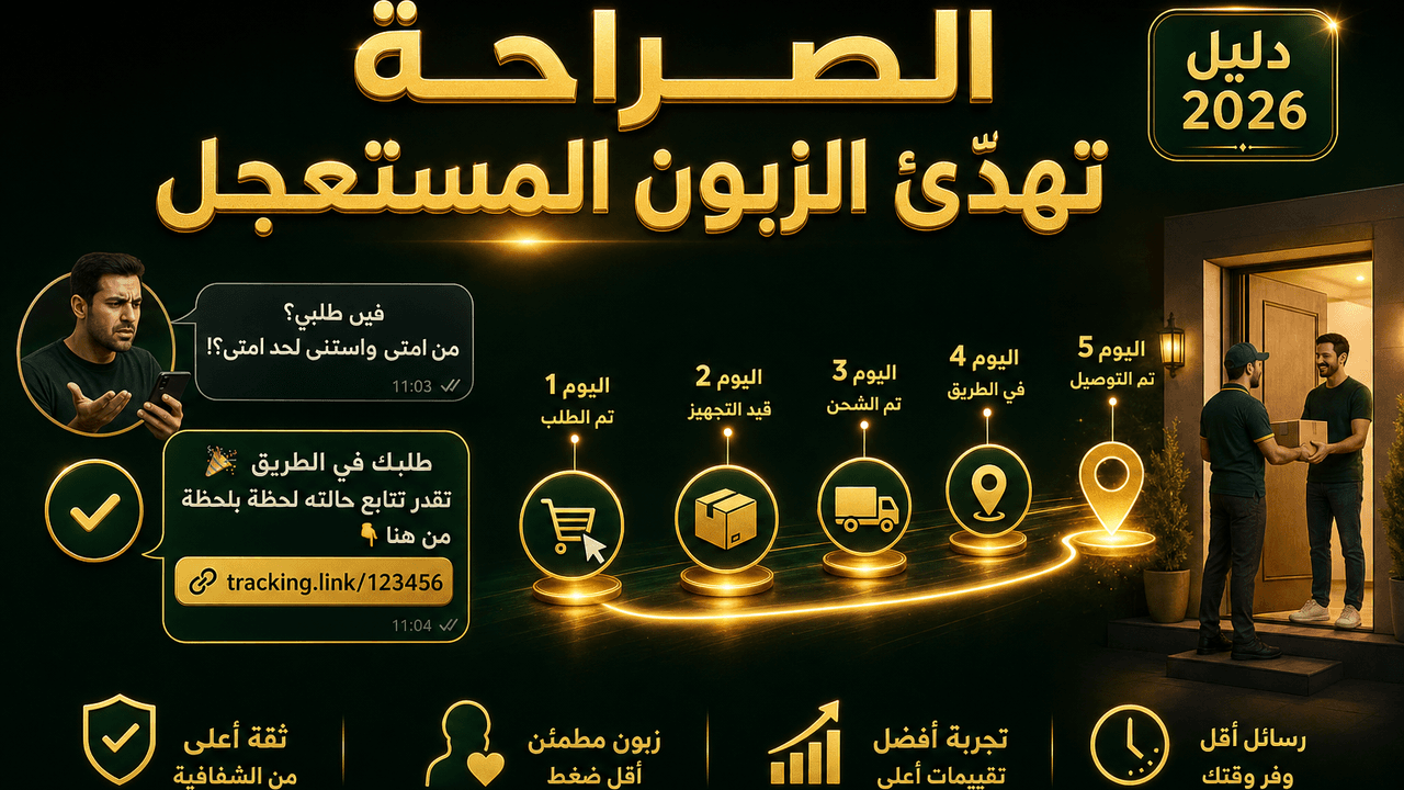 كم تستغرق مدة الشحن؟ وكيف أتعامل مع زبون مستعجل؟ 2026