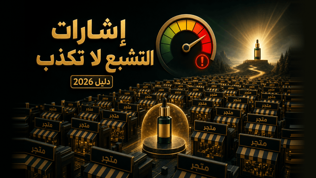 كيف تعرف أن المنتج مشبع؟ (دليل 2026)
