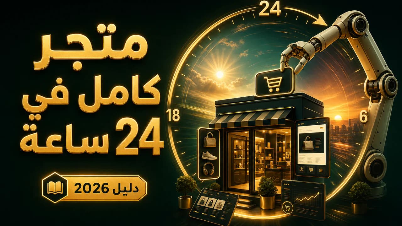 كيف أبني متجراً كاملاً بمساعدة الذكاء الاصطناعي في يوم واحد؟ 2026