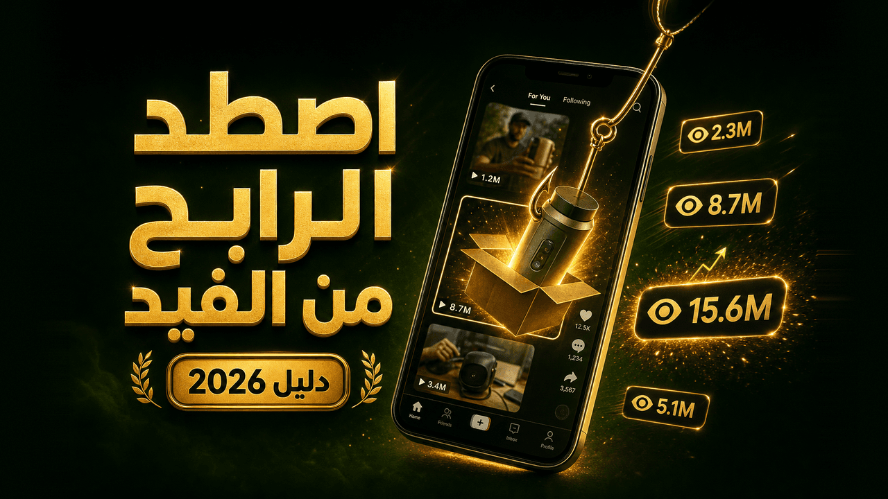 كيف تجد منتجاً رابحاً من تيك توك؟ (دليل 2026)