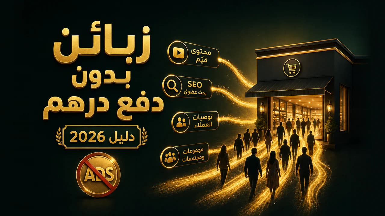 كيف أجلب زبائن لمتجري بدون إعلانات مدفوعة؟ 2026