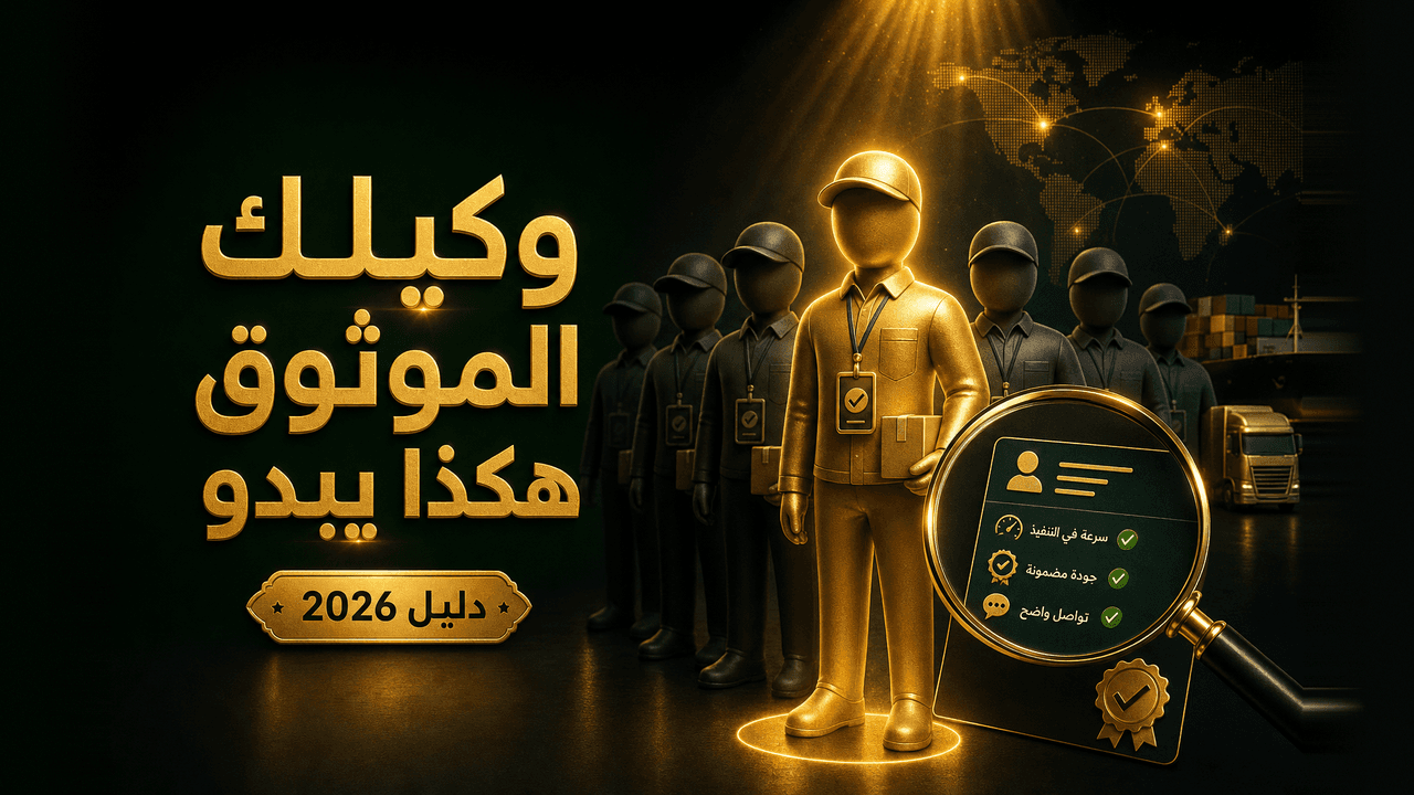 كيف أختار وكيل شحن (Agent) موثوق؟ 2026