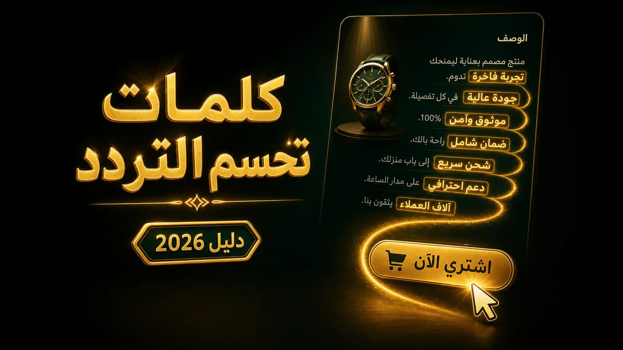 كيف أكتب وصف منتج يقنع الزائر بالشراء؟ 2026