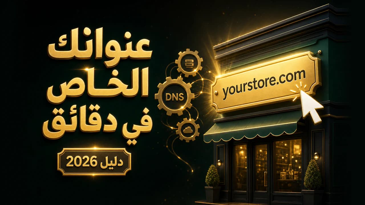 كيف أربط دومين عربي بمتجر شوبيفاي؟ (خطوة بخطوة 2026)