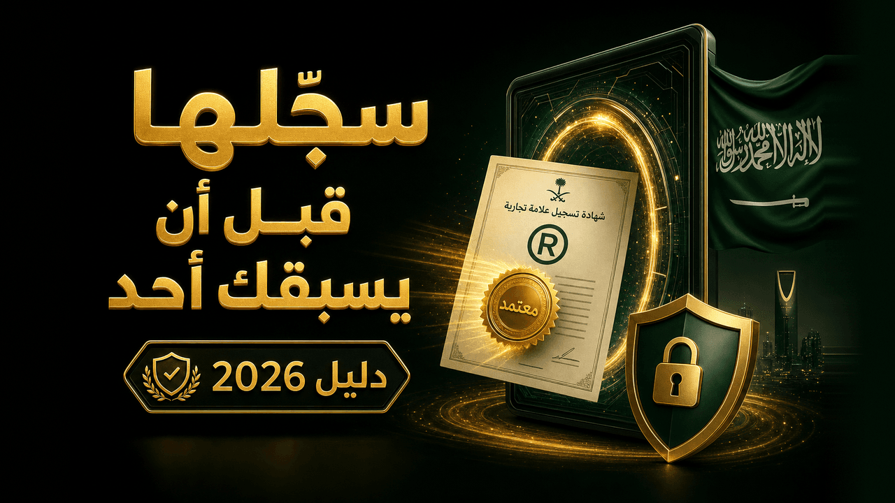 كيف تسجّل علامة تجارية في السعودية؟ (دليل 2026)