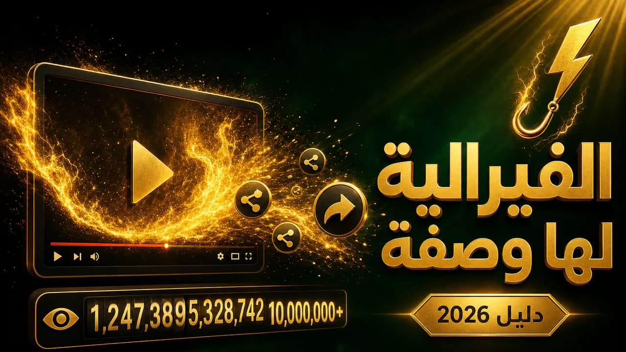 كيف أصنع فيديو منتج يصبح فيروسياً؟ (دليل 2026)
