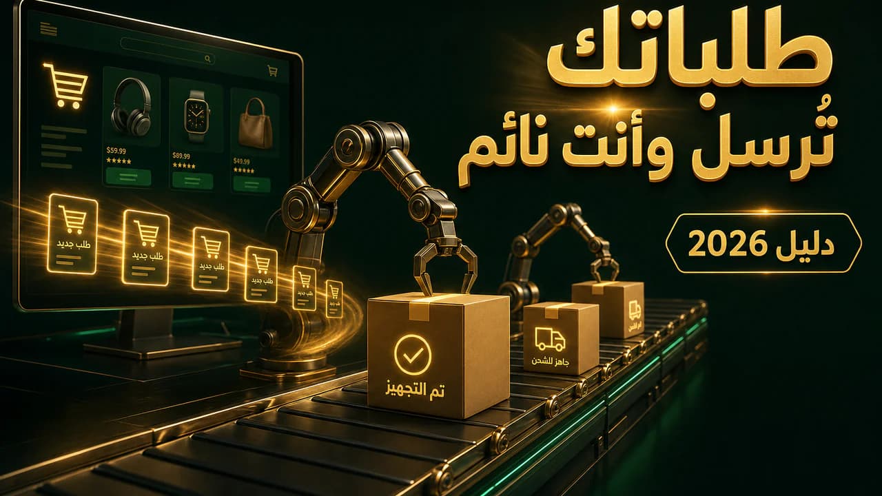 كيف أتابع طلباتي وأرسلها أوتوماتيكياً؟ 2026