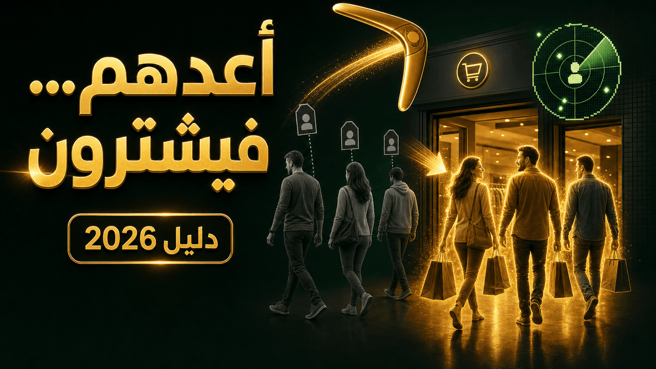 كيف أعيد استهداف الزوار الذين لم يشتروا؟ Retargeting 2026
