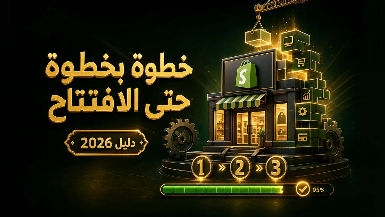 كيف أنشئ متجر شوبيفاي خطوة بخطوة بالعربية؟ دليل 2026