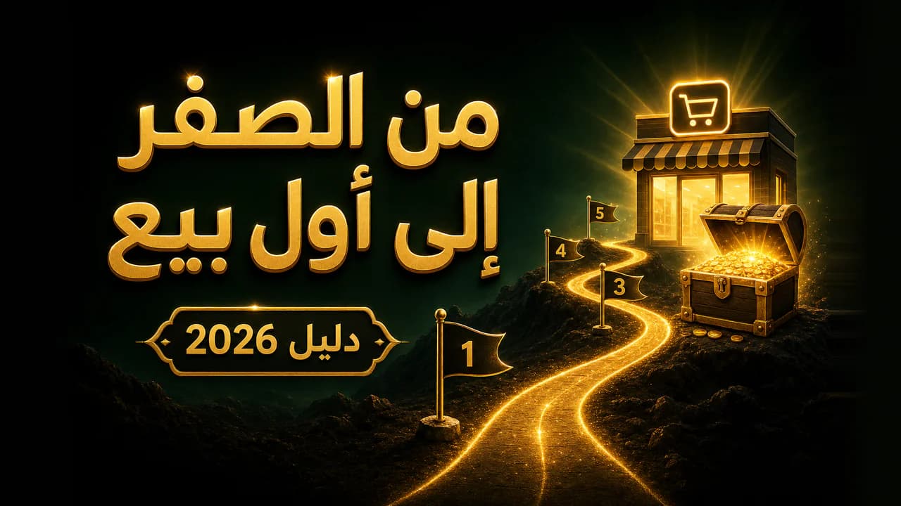 خارطة الطريق الكاملة للمبتدئ في التجارة الإلكترونية 2026