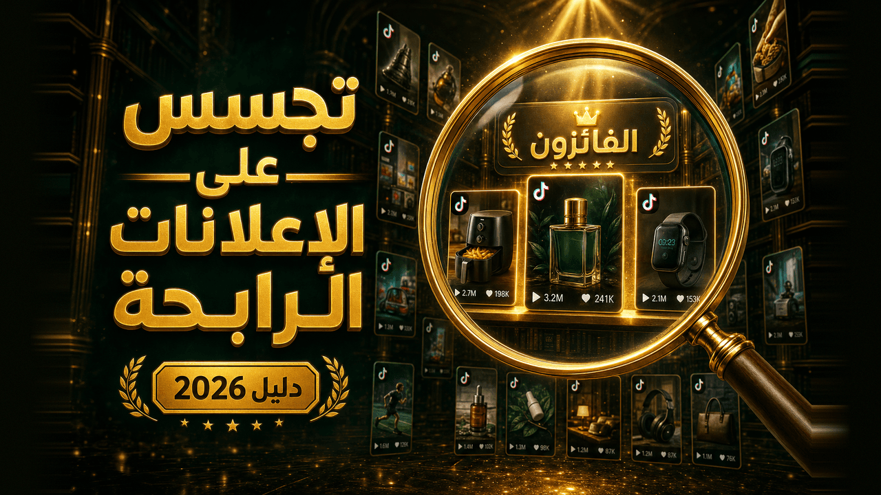 مكتبة إعلانات تيك توك: كيف تجد المنتجات الرابحة؟ (2026)