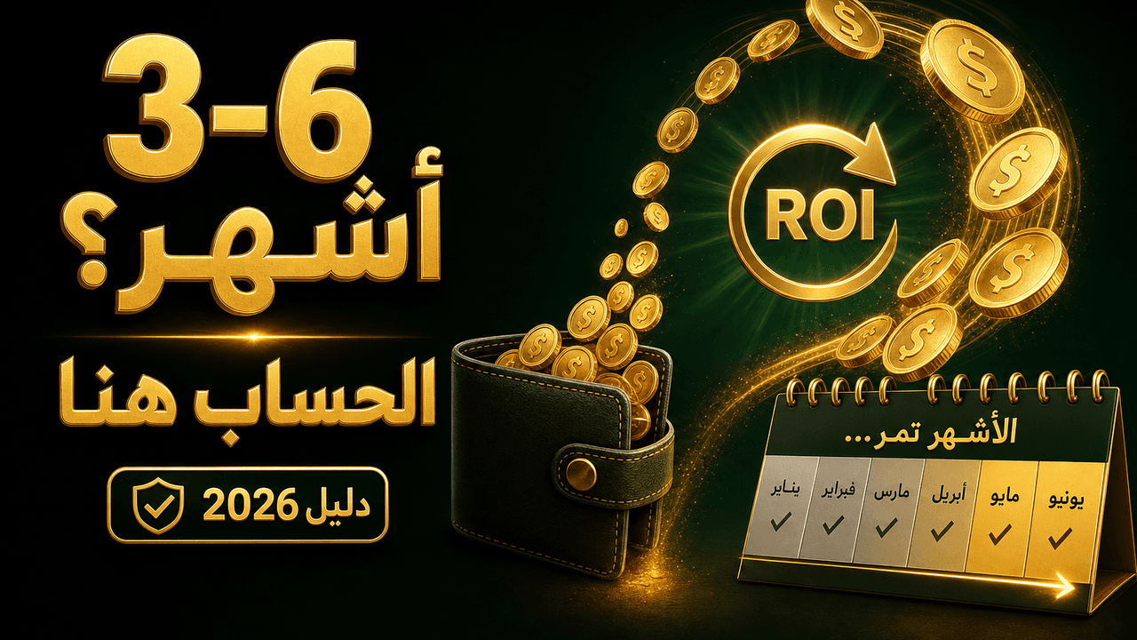 متى أسترجع رأس مالي في التجارة الإلكترونية؟ 2026