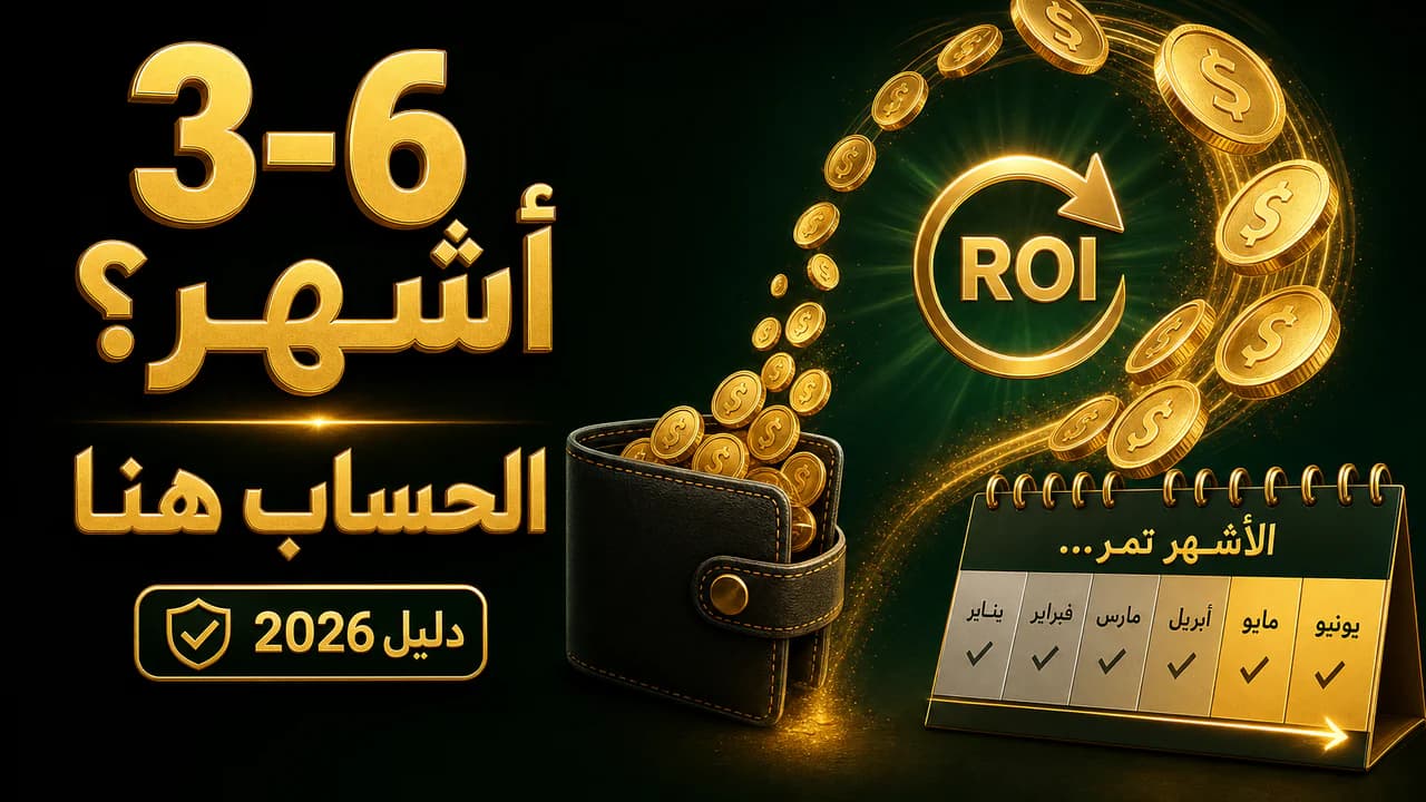 متى أسترجع رأس مالي في التجارة الإلكترونية؟ 2026