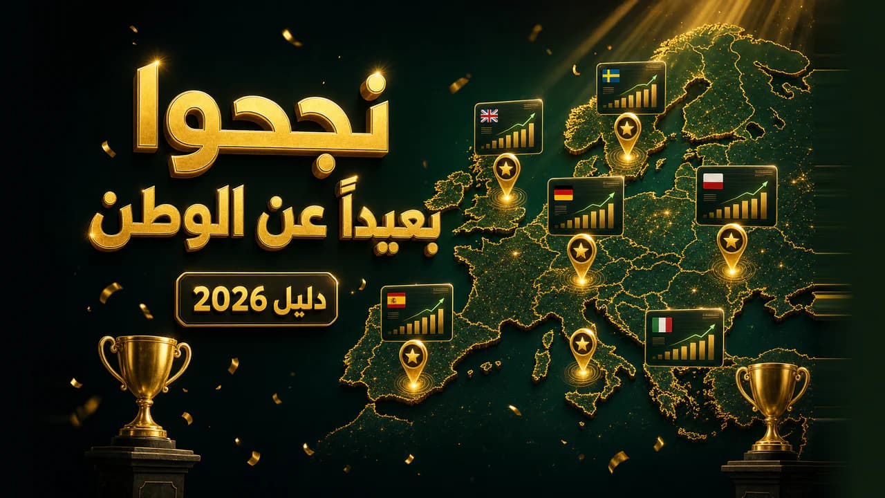 قصص عرب نجحوا في التجارة الإلكترونية من أوروبا 2026