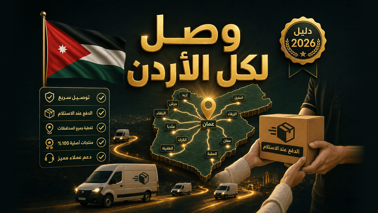 شركات الشحن والتوصيل في الأردن للمتاجر (دليل 2026)