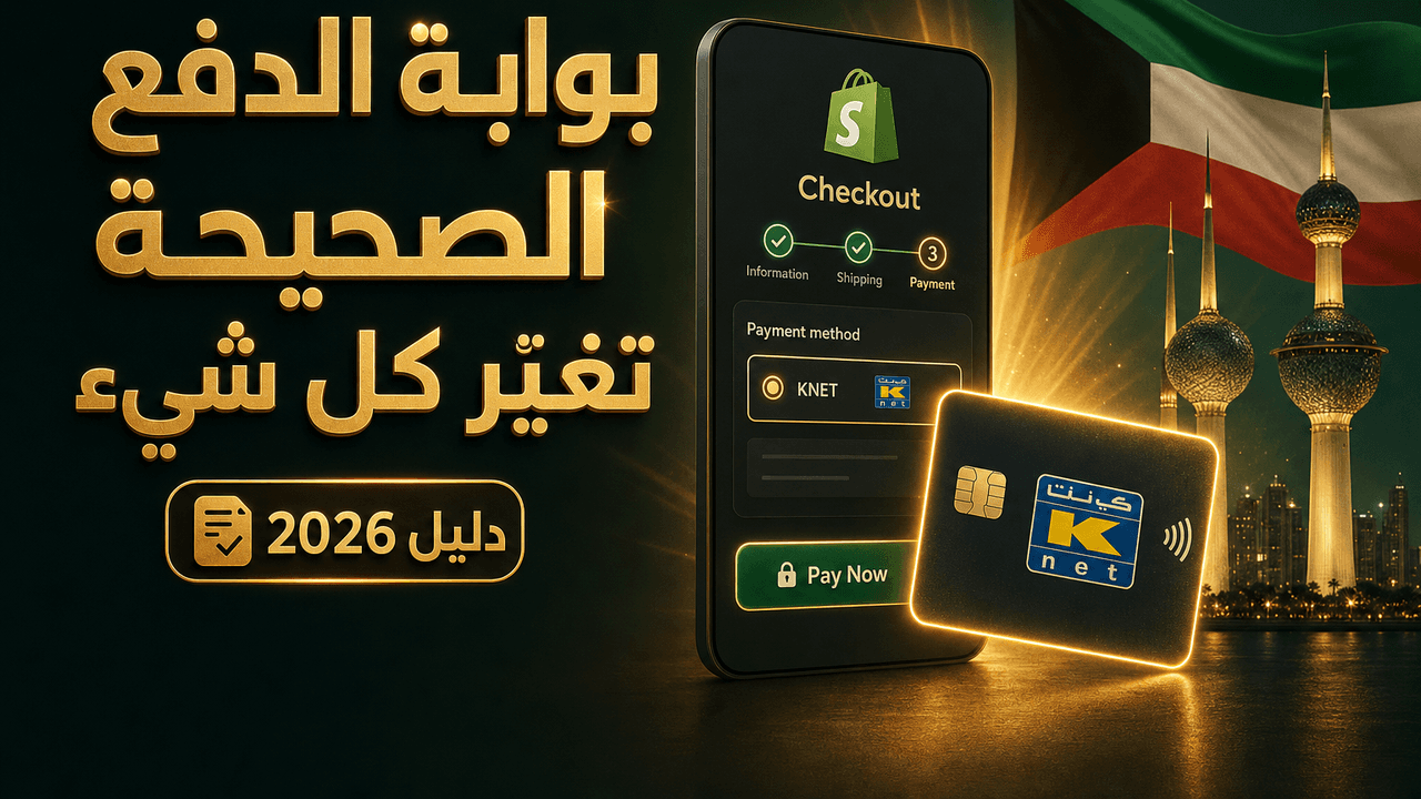 شوبيفاي في الكويت: بوابات الدفع والبدائل (دليل 2026)
