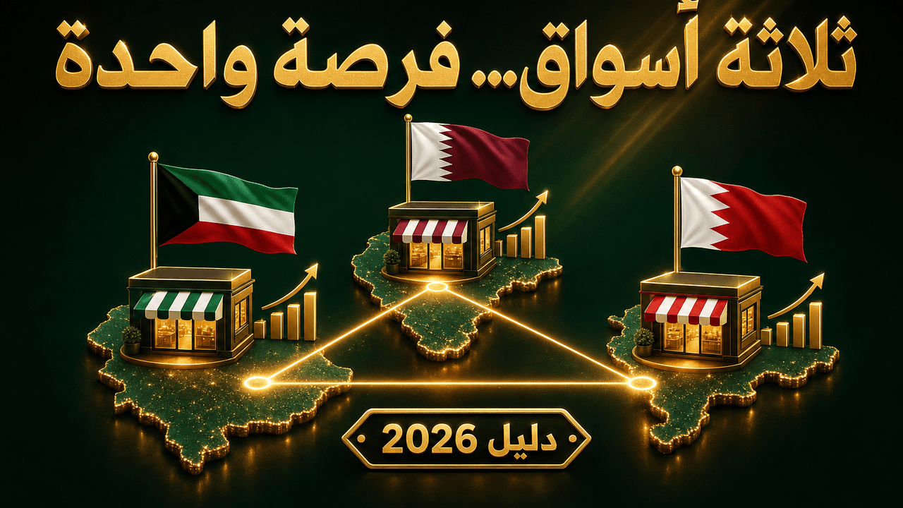 سوق الكويت وقطر والبحرين: فرص التجارة الإلكترونية الصغيرة 2026