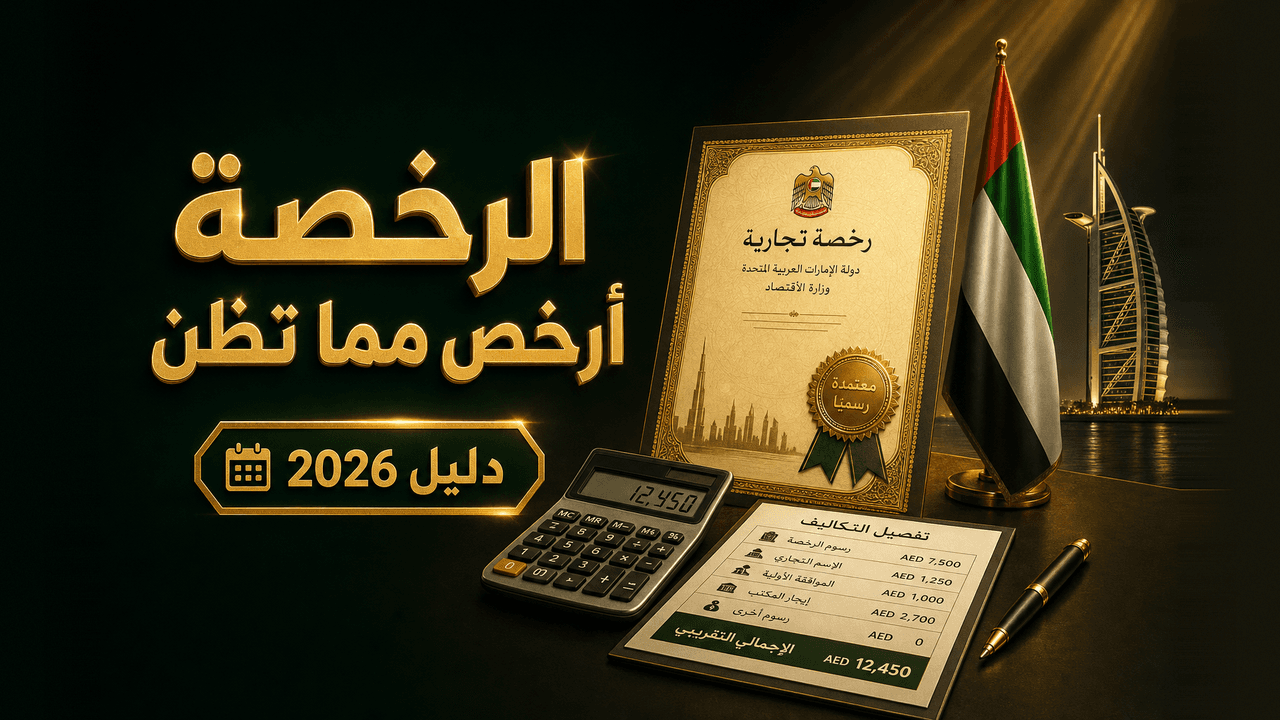 تكلفة وتراخيص متجر إلكتروني في الإمارات (دليل 2026)