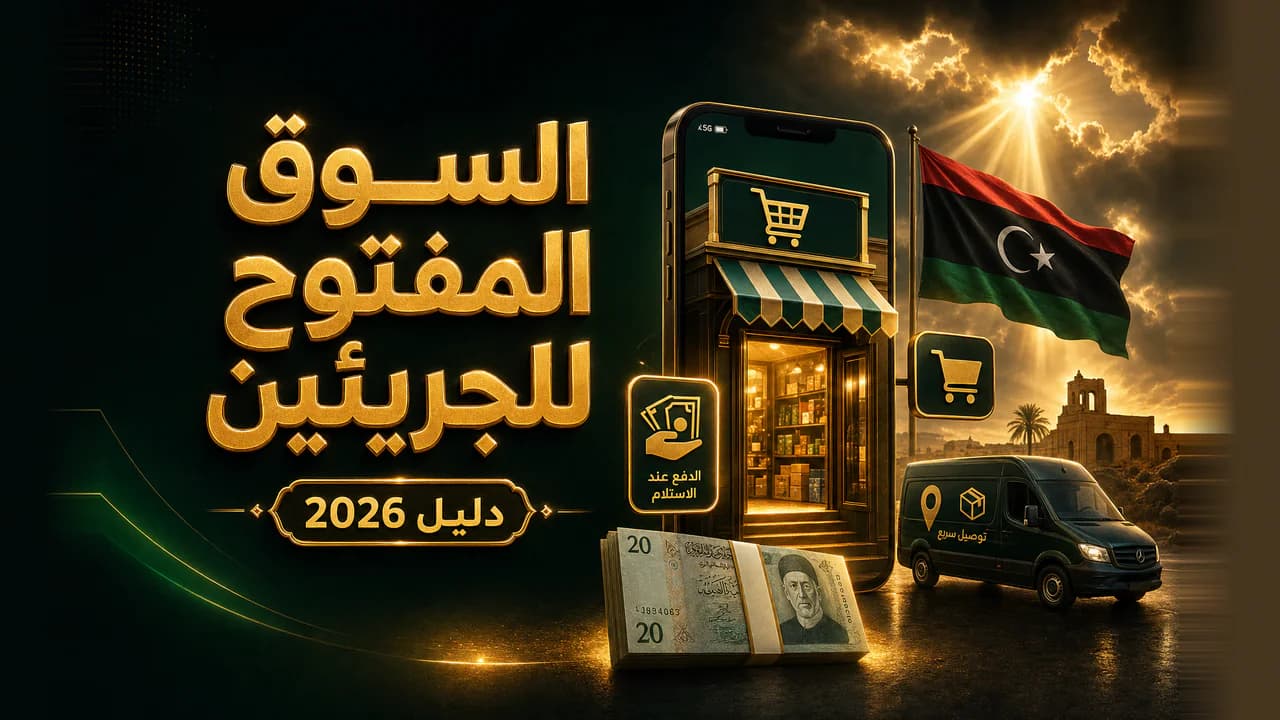 كيف تبدأ التجارة الإلكترونية في ليبيا؟ (دليل المبتدئ 2026)