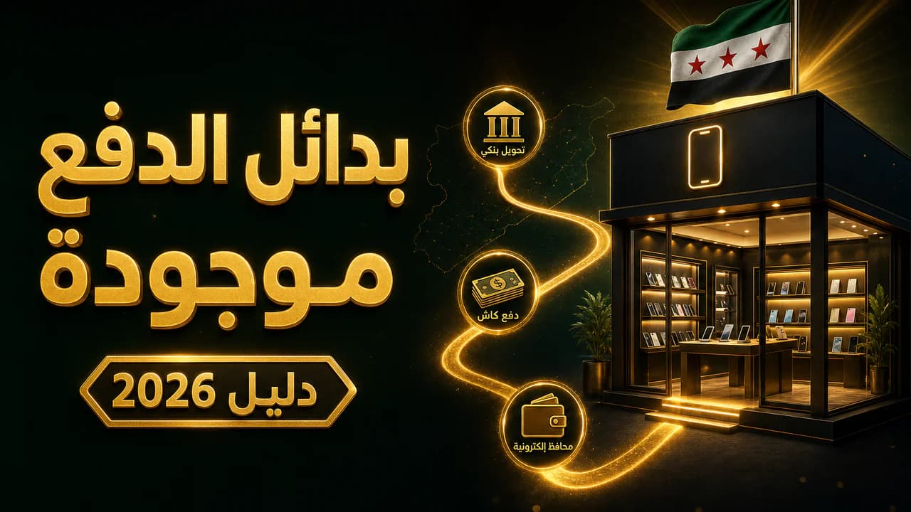 التجارة الإلكترونية في سوريا وبدائل الدفع (دليل 2026)