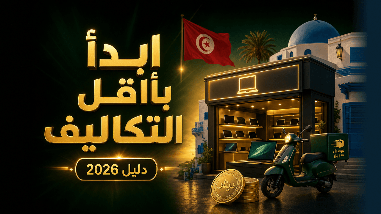 كيف أبدأ التجارة الإلكترونية في تونس؟ دليل 2026