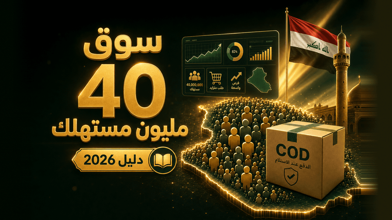 التجارة الإلكترونية في العراق: كيف تبدأ؟ (دليل 2026)