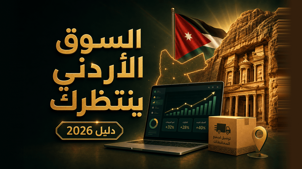 التجارة الإلكترونية في الأردن: دليل البداية (2026)