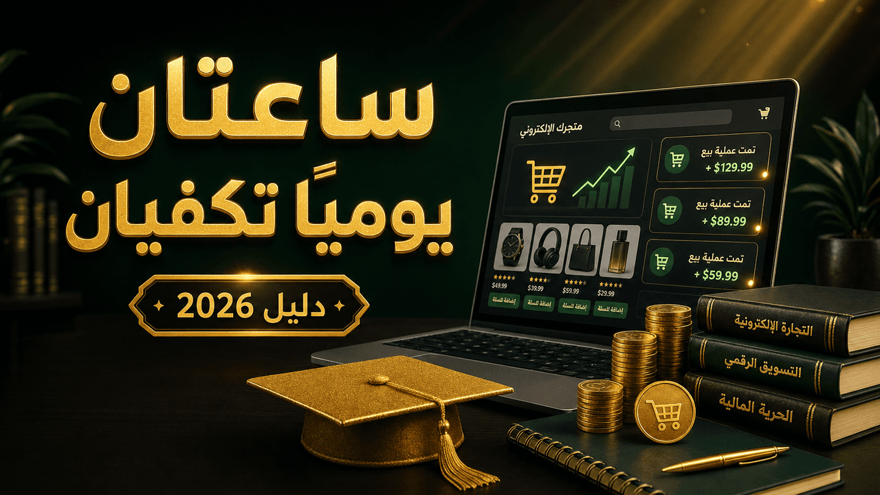 التجارة الإلكترونية للطلاب: ابدأ بجانب دراستك 2026
