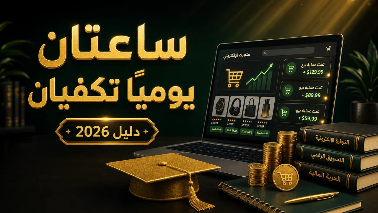 التجارة الإلكترونية للطلاب: ابدأ بجانب دراستك 2026